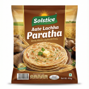 Home whole wheat lachha paratha